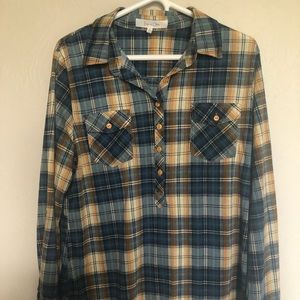 3/$10 plaid size large top